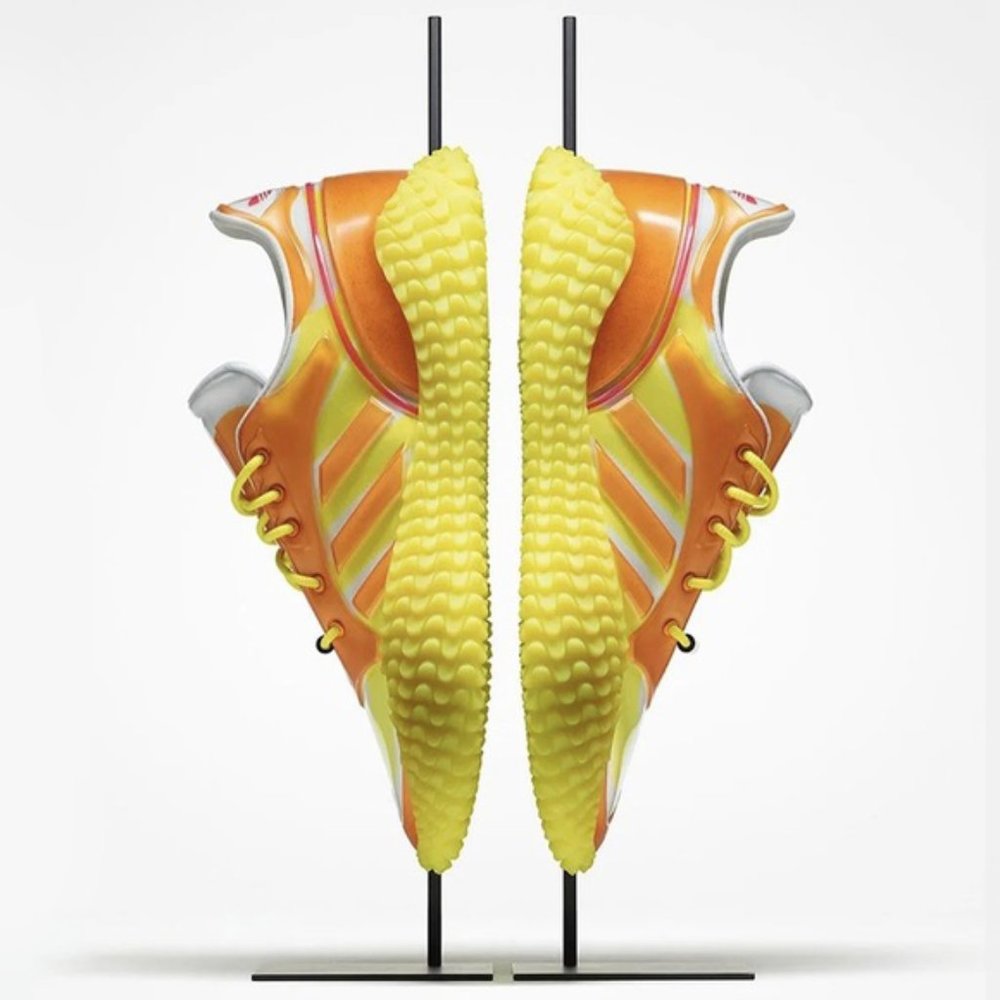 Adidas x Craig Green yellow orange insulated designer sneakers shoes